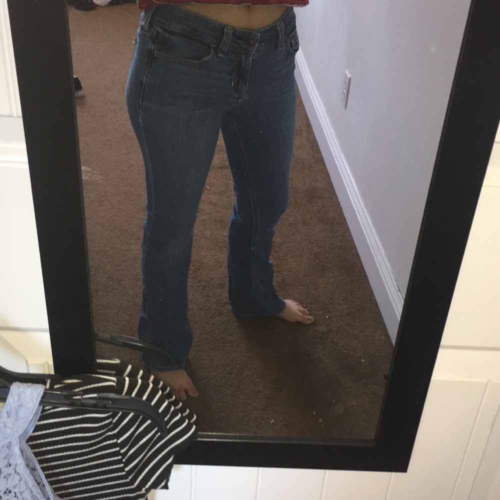 Hollister Dark Wash Bootcut Jeans